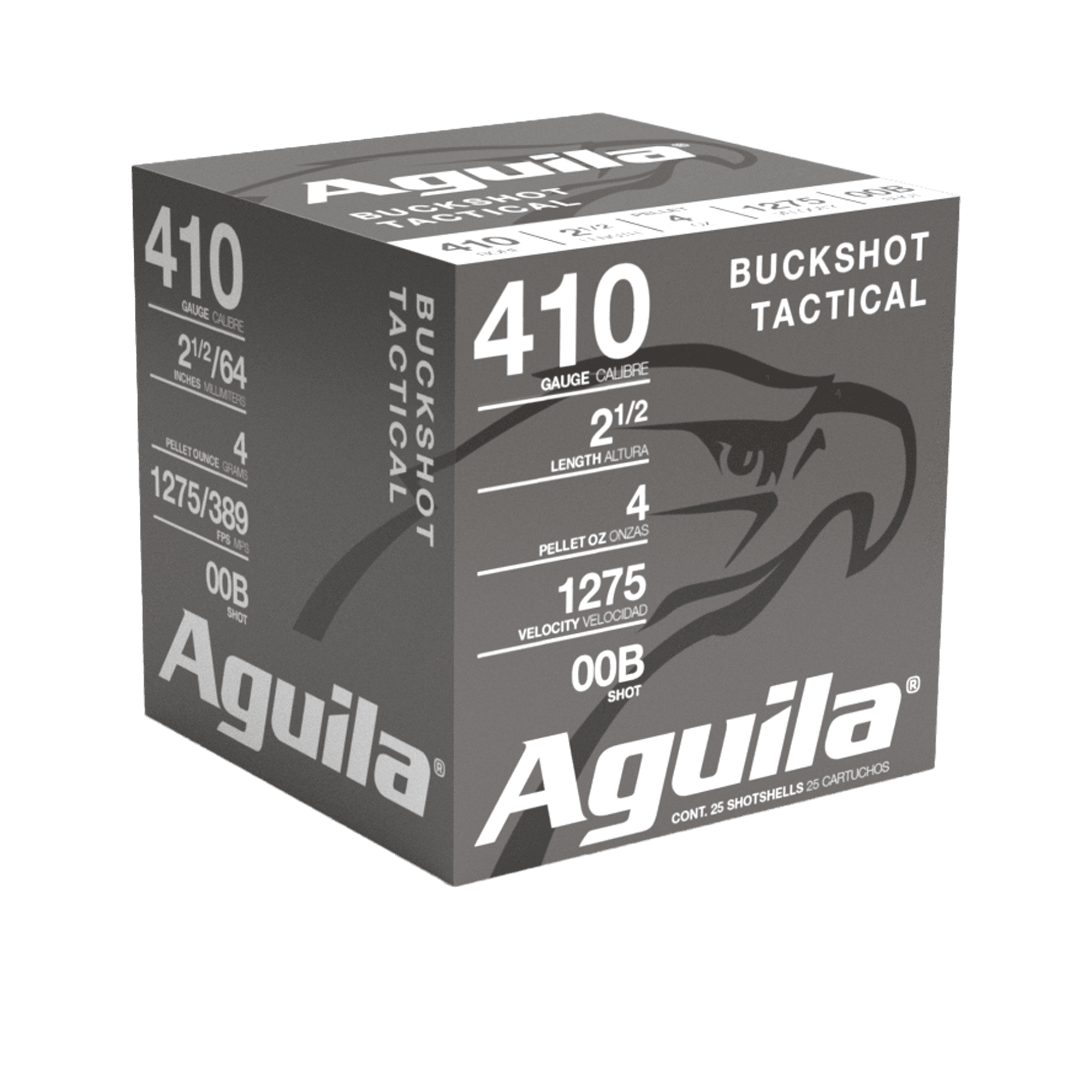 410 bore buckshot, 00B shot, 14 grams