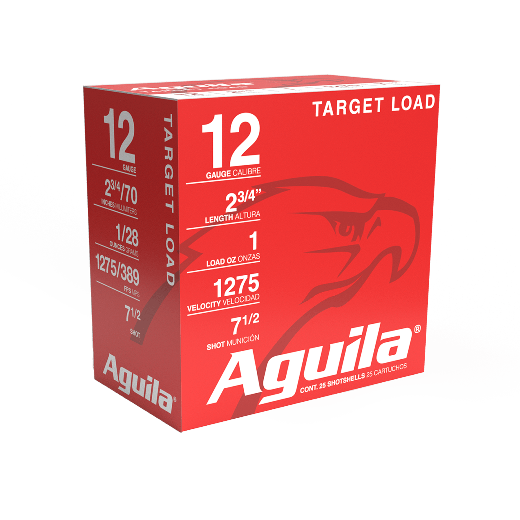 12 Gauge Target Load, 7.5 shot, 32 grams